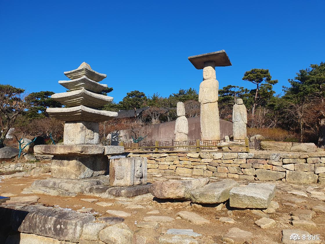 안국사지 전경