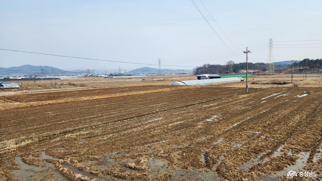 와야리마을 정자에서 바라본 풍경