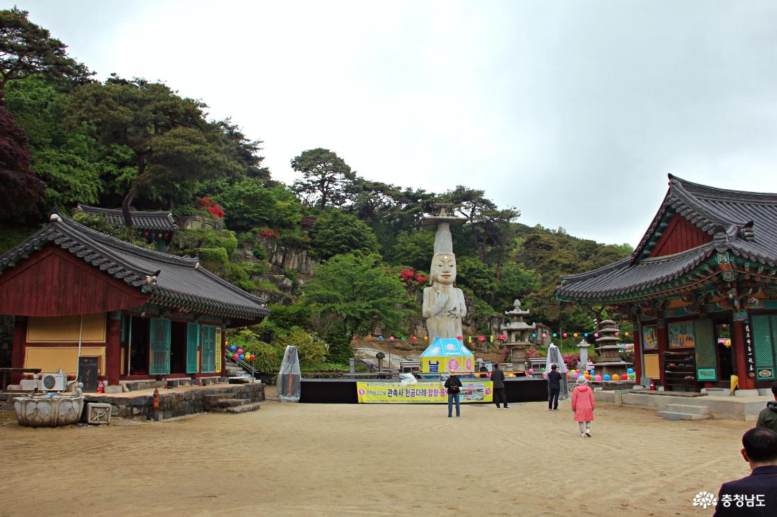논산 관촉사 경내 모습