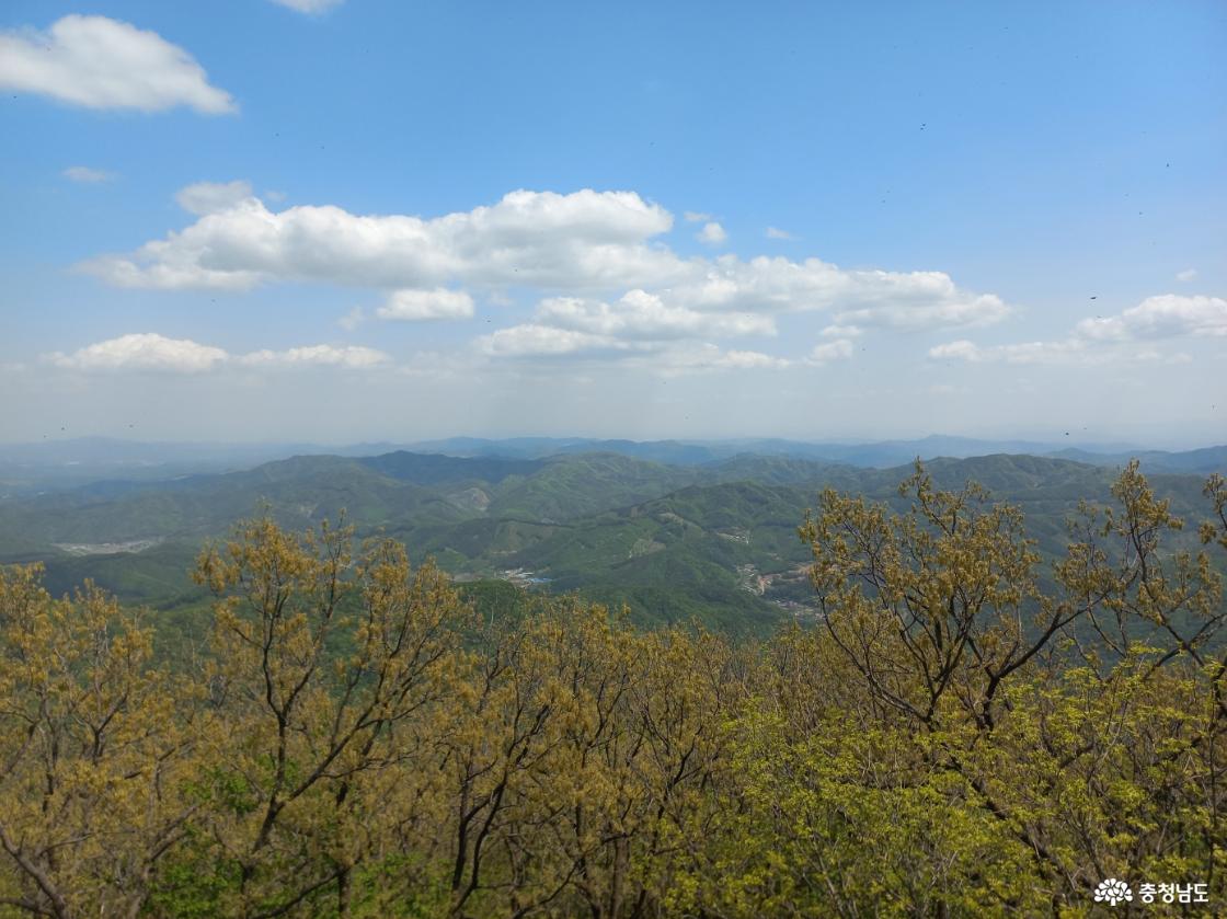 정상 데크 전망대에서 바라본 풍경